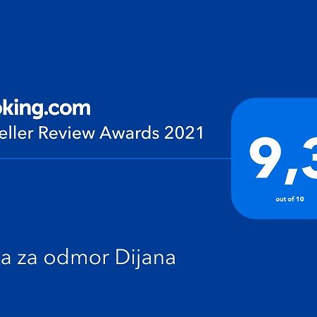 Kuca Za Odmor Dijana Villa Gornje Selo Eksteriør bilde